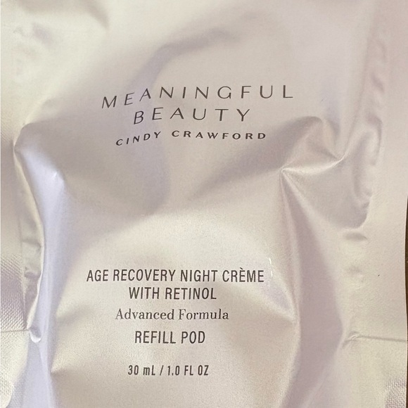 Meaningful Beauty Age Recovery Night Crème w/Retinol Refill Pod 1.0 fl oz-SEALED - Picture 1 of 3